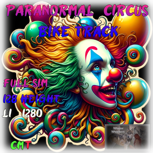 Second Life Marketplace Paranormal Circus Bike Track